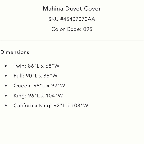 Anthropologie Mahina King Teal and Orange Duvet Cover - Picture 6 of 6